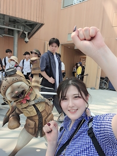 めい「アイルーたちとご対面❤️」