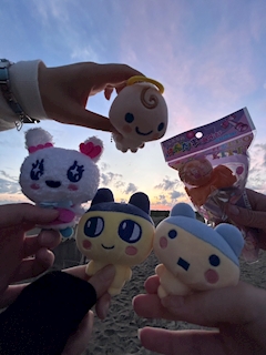 ここあ「みんなで朝花火🎇」