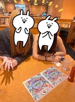 さき「サイゼの間違え探しムズい(> <｡)」