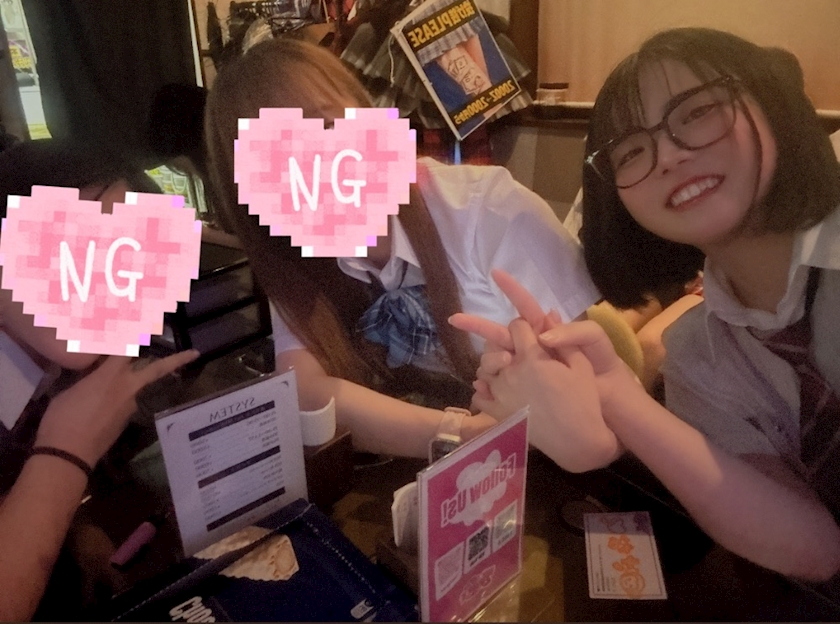 キャスト同士で撮影した仲良し写真