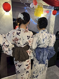 じゅり「浴衣祭りありがとうございました🙌」