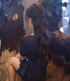 プロフィール写真2・蘭｜クラブ ミモア - 中洲のキャバクラ