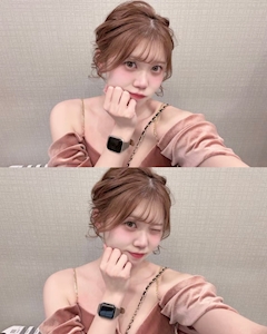 ゆあ「はやく髪伸びて🥹」