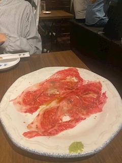 ちか「絶品肉寿司🥩」