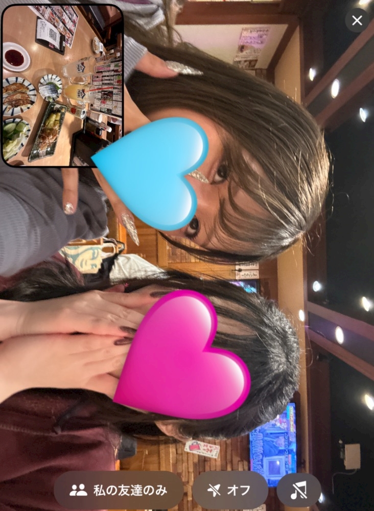 キャスト同士で撮影した仲良し写真