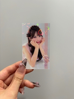 こあ「写真名刺できたよ(´ᴗ ·̫ ᴗ`)💭💕」