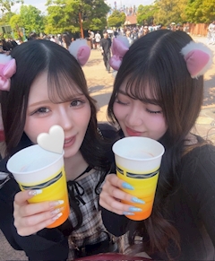 みさき「ディズニーで爆飲みしてきた～😸✨✨」
