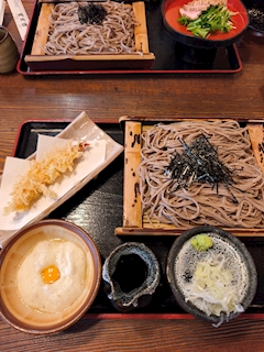 えり「お蕎麦🥢」