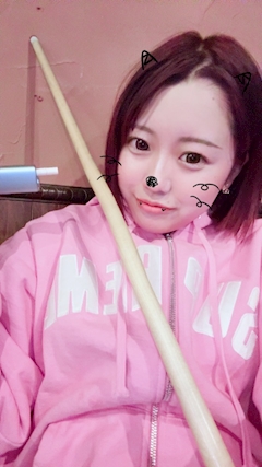ふうか「ビリヤードは苦手かも、、、🥹笑笑」