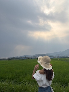 りの「お米だーいすきなので🌾」