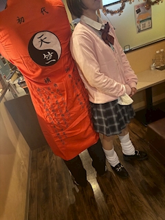 ニッシー「スタッフ仮装」