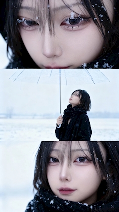 ViVi「AIしてみた‼︎❄️」