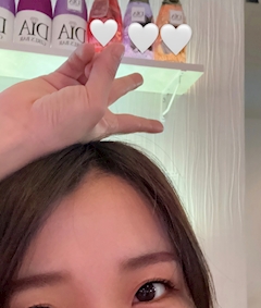 りか「前髪伸び伸び」