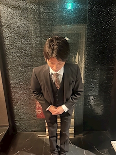プロフィール写真2・黒服　ヒロ｜鹿児島/天文館/キャバクラ/﻿HALO ハロ