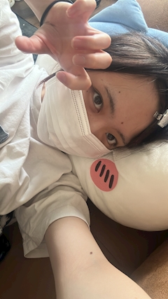 そら「熱出しました～😢」