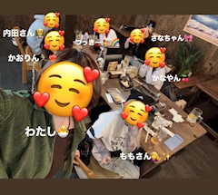 みさき👗🎀🤍「みんなで遠足🍓➕🐚🍻💛」