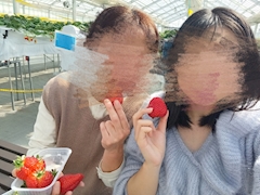 みらい「いちご狩り行った？🍓今年は行けないかもぉ…( ´.  ̫ . )💧‬」