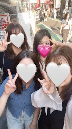 さき「同期と三軒茶屋ハシゴ酒🍻💗」