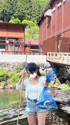 さき「マス釣りBBQ🎣」