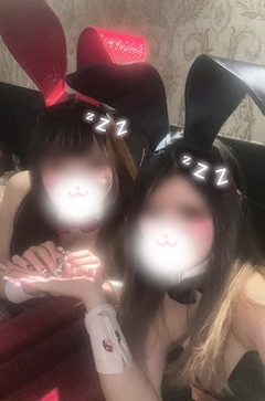  もあ「もえたん❤️🐰🖤」