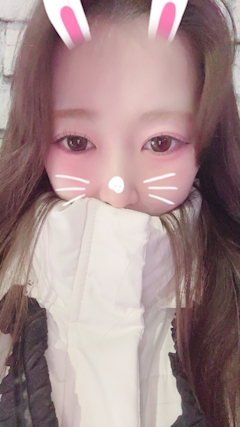 いと「うさぎにしてみたよん🐰」