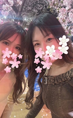 みさ「お花見🤍」