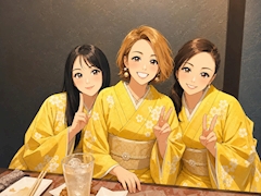 マキ「🩷🩵💛」