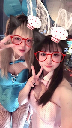 かな「昨日のツーショ💞」