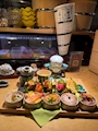 新着ブログ えるはサーモンの盛り合わせ食べてた