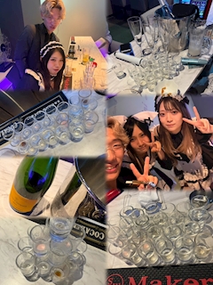 ひろと「大爆発メイド日͜☕️ˆ I   ̫  Iˆ) ͜🍰」