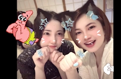 あいみ「シオンちゃんとツーショ😽💕︎💕︎」