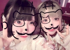 ねむ「らむーにょと✋🏻💘」