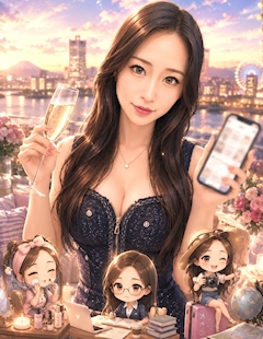 プロフィール写真2・ふみ《CROCUS》|CROCUS・クロッカス - 錦糸町のクラブ/ラウンジ