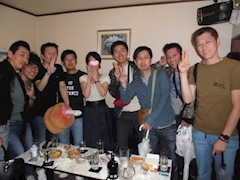 陽子ママ♥スナックK2「仲良し団体さんと大賑わい(#^.^#)」