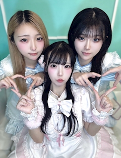 んぽちゃむ「３ショット📸♡」