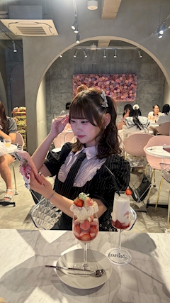 最近ブログを始めた女の子