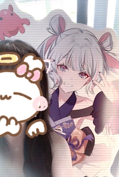 推しとツーショ(´っ ̫ ＜ ̀ )➰⭐️