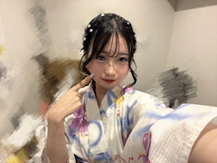ゆのちゃま「どろーん( ᜊ°-° )ᜊ8/31👘 ♡」
