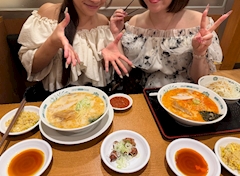 🌺まふ🌺　シーサイド「久しぶり日高屋‼️」
