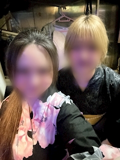 りおん🩷 Girl's Bar Al'aise鶴見東口「浴衣👘🩷🩷」