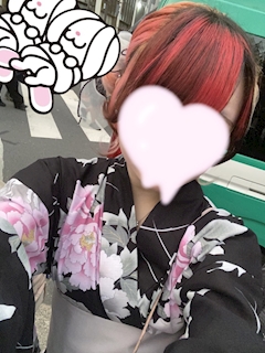 りぼん「浴衣着たー👘 ♡」