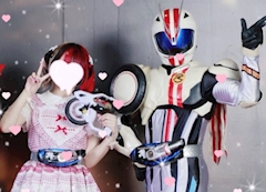 りぼん「仮面ライダー会えた🎶」