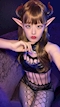プロフィール写真10・カシス💚 Succubus＆Angel Morrigan｜SUCCUBUS VIPER・サキュバスヴァイパー - 宗右衛門町のコンカフェ