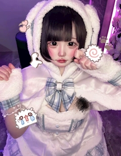 プロフィール写真2・ゆポ|黒猫Labo・ラボ - 岡山市(岡山駅前)のコンカフェ