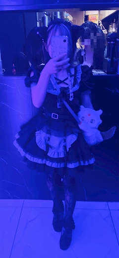 プロフィール写真1・にこ｜黒猫Labo・ラボ - 岡山市（岡山駅前）のコンカフェ