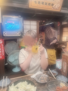 りり「レトロいざかや❣️」