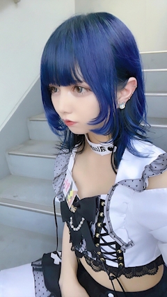 プロフィール写真5・まりぃ🐺💙|Cafe&Bar Mermaid・マーメイド - 秋葉原のコンカフェ