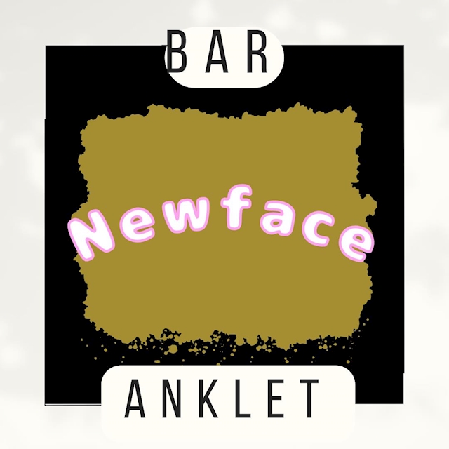 ゆず GIRL'S BAR ANKLET