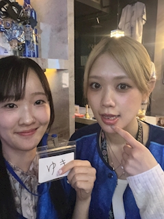 ゆき「初出勤！」