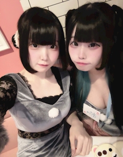 あちゅ🐺オオカミちゃんカフェ天満店🐺「記憶が、無い😭👍🏻26日目🙇‍♀️🩵」